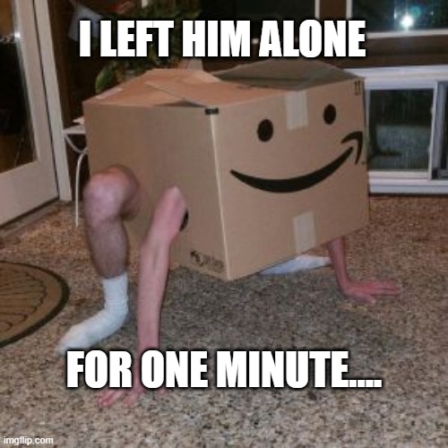 Amazon Box Guy Imgflip