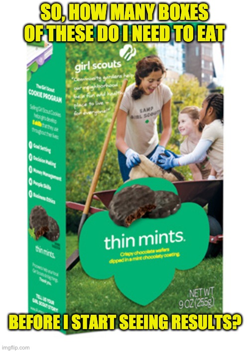 Thin mints? Imgflip