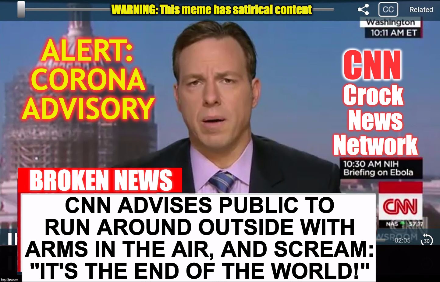CNN Crock News Network Imgflip