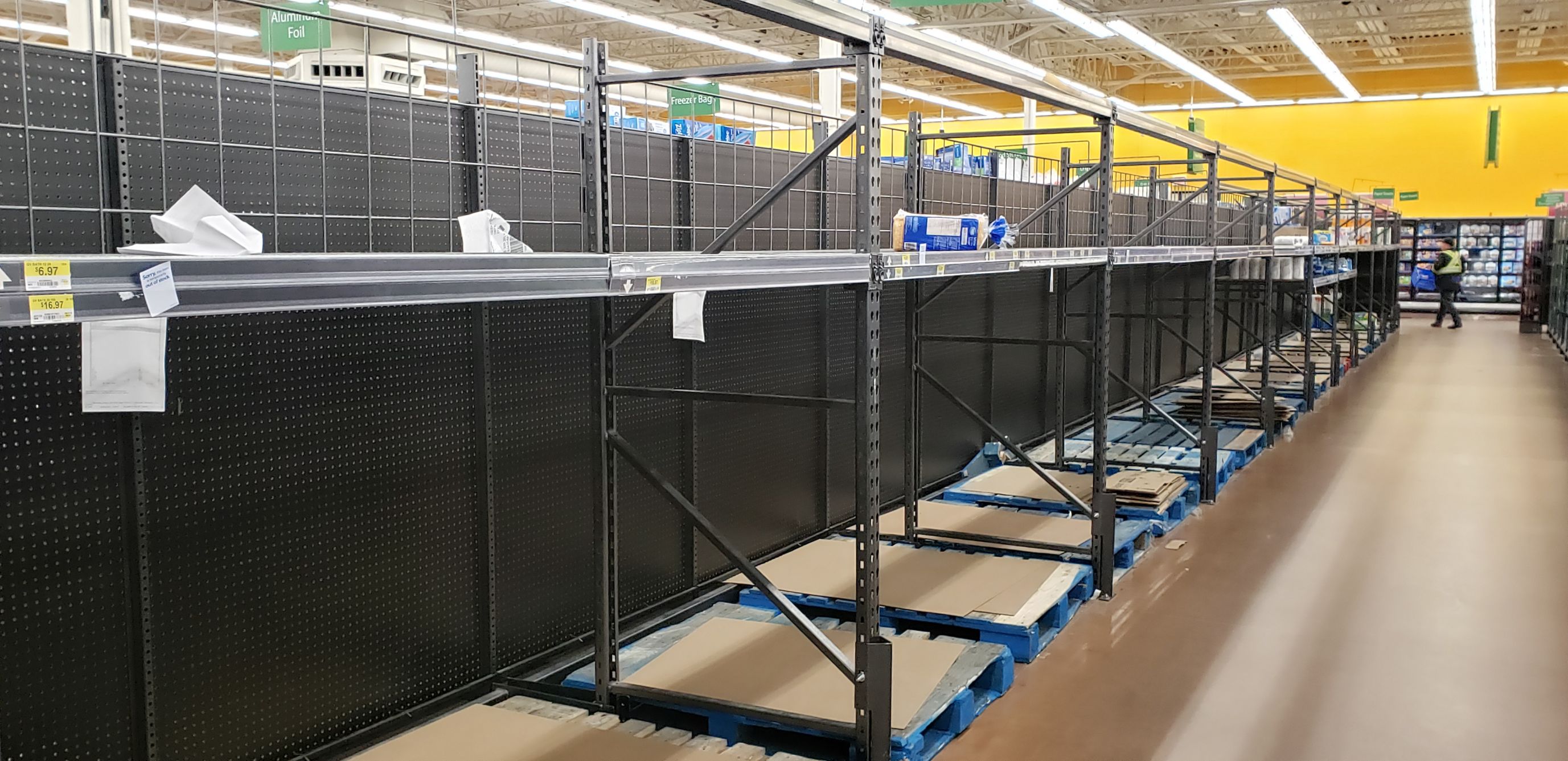 Empty store shelves Blank Template Imgflip