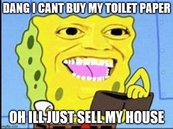 spongebob wallet Imgflip