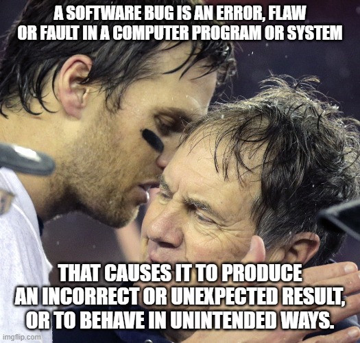 tom brady whisper to belichick Imgflip