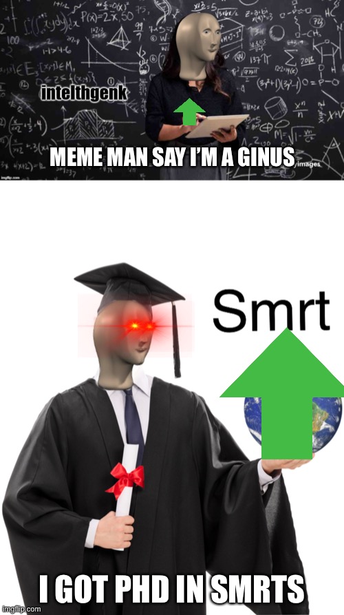 Smart Meme Stonks Musadodemocrata