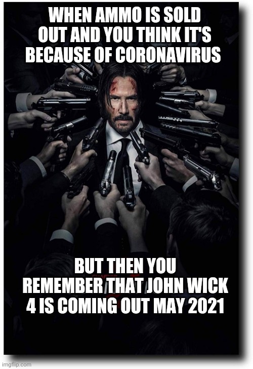 Image tagged in john wick guns poster Imgflip