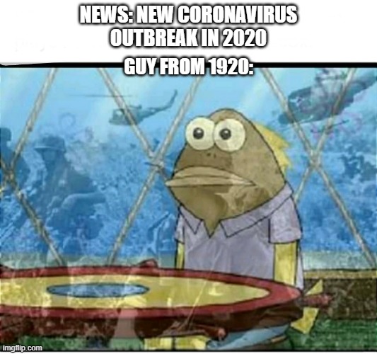 SpongeBob Fish Vietnam Flashback Imgflip