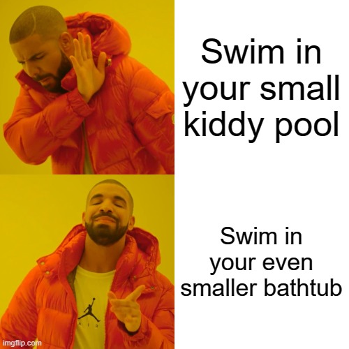 bathtub scuba Imgflip