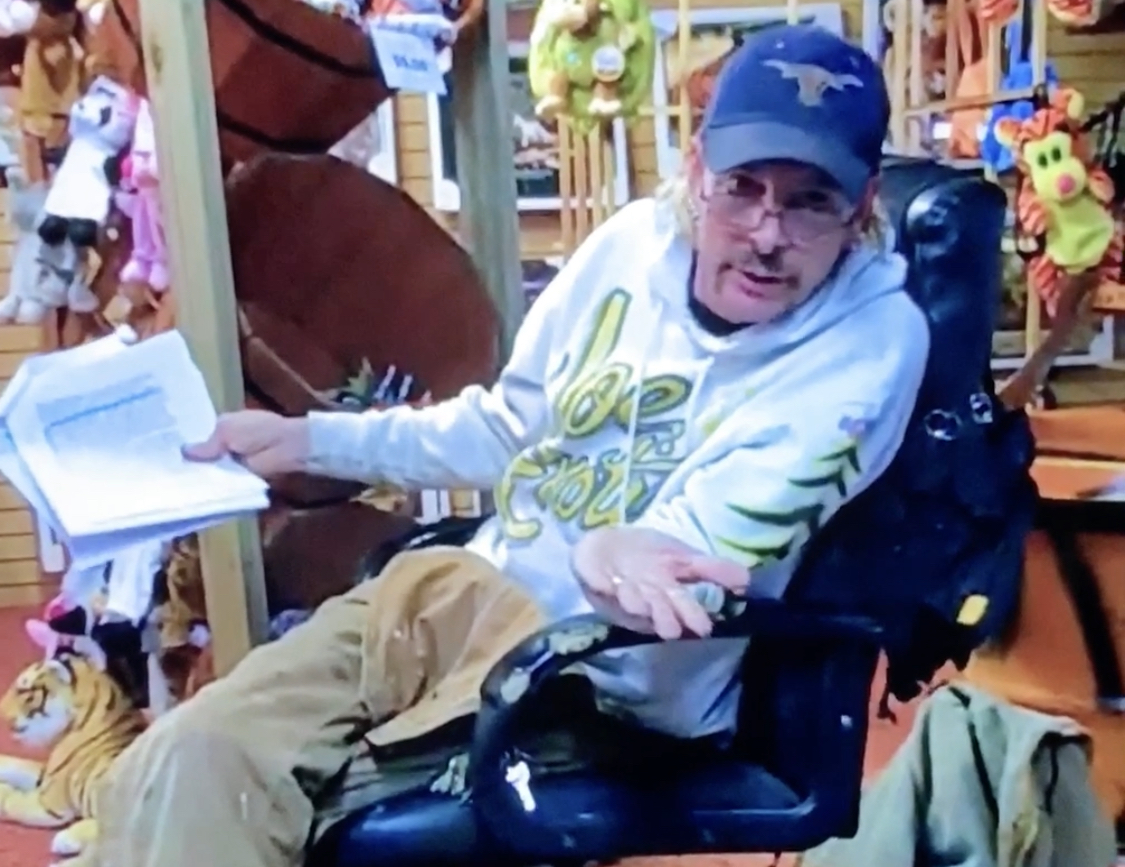 Joe Exotic Blank Template Imgflip