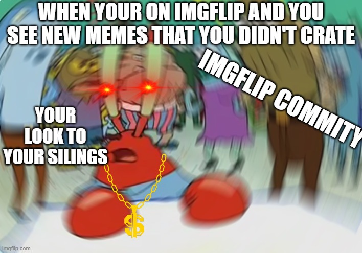Mr Krabs Blur Meme Memes Imgflip
