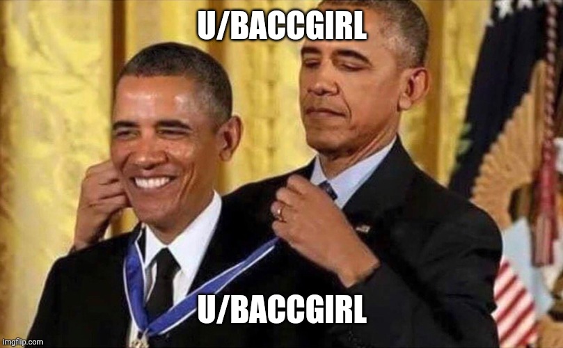 obama medal Imgflip