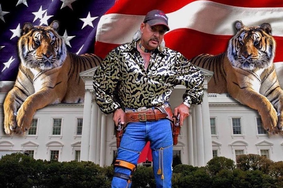 Joe Exotic Blank Template Imgflip