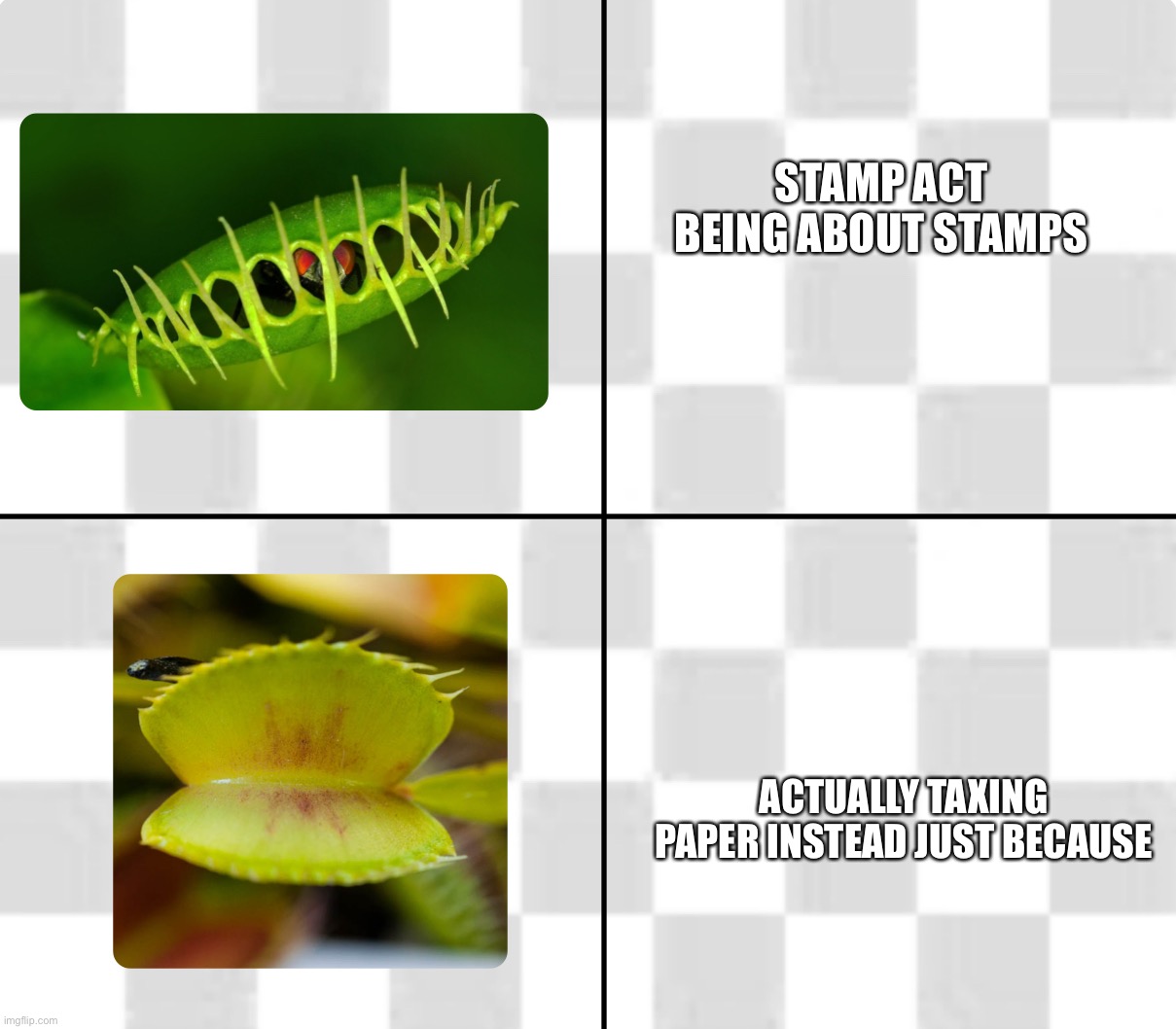 Image tagged in venus fly trap format Imgflip