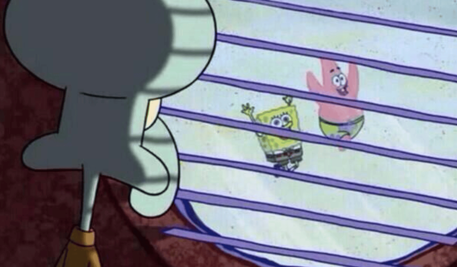Spongebob squidward Patrick Blank Template Imgflip
