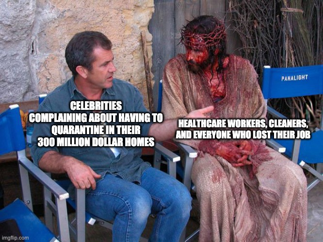 Mel Gibson and Jesus Christ Imgflip