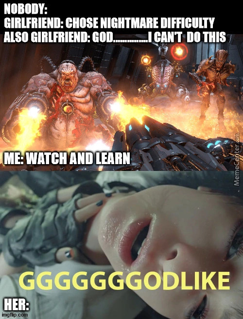 Doom eternal with GF Imgflip