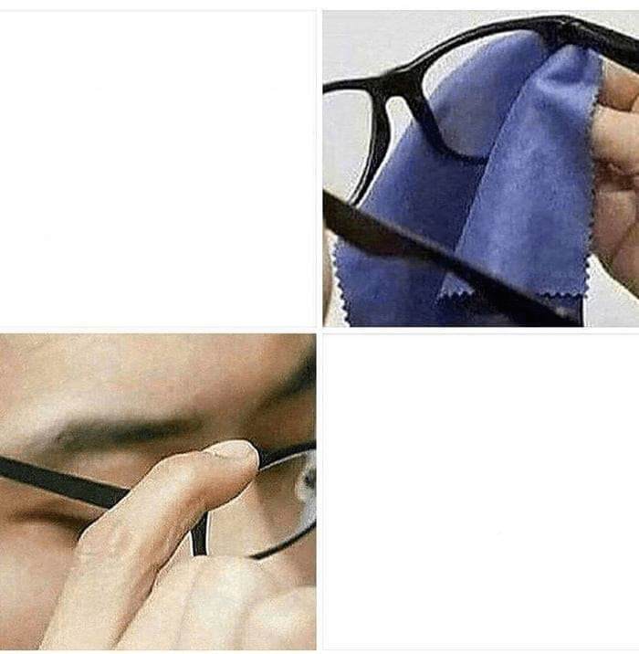 Glasses Blank Template Imgflip