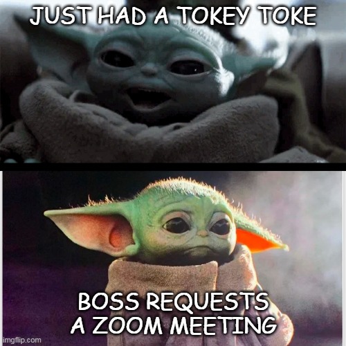 Happy baby yoda vs sad baby yoda Imgflip