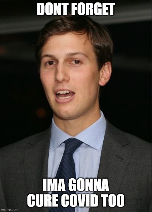 Image tagged in jared kushner Imgflip