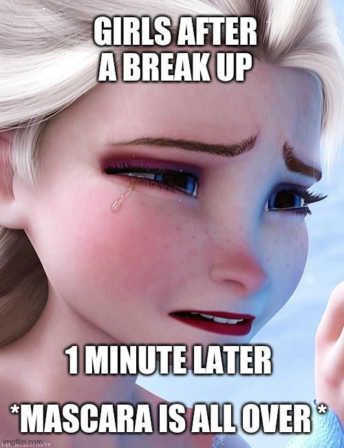 Crying Elsa Imgflip
