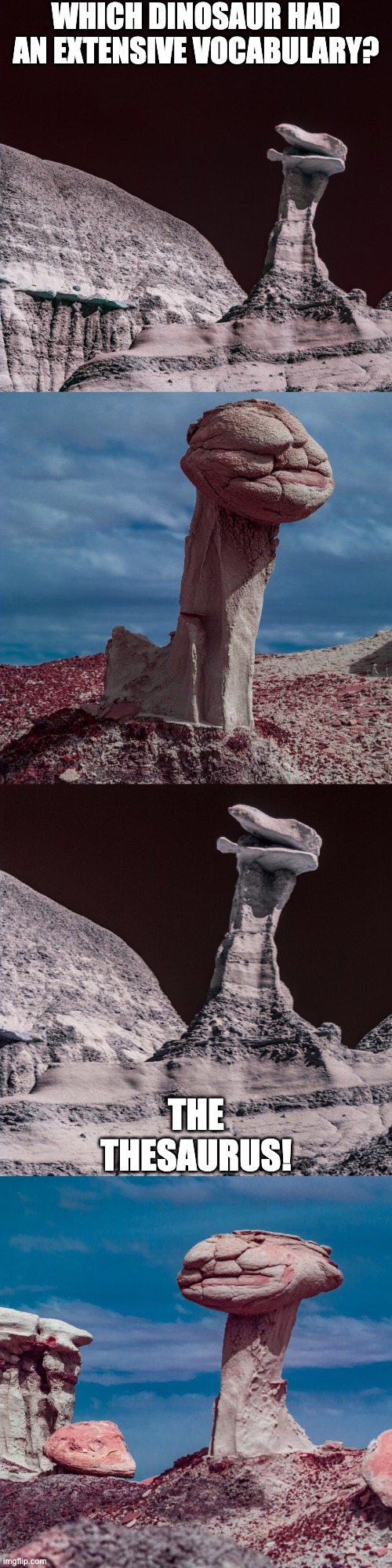 The joke so bad it killed the dinosaurs Imgflip