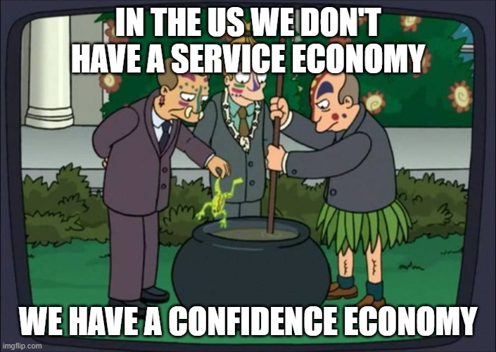 The economy is based on the confidence of our dollar which is 1/100th