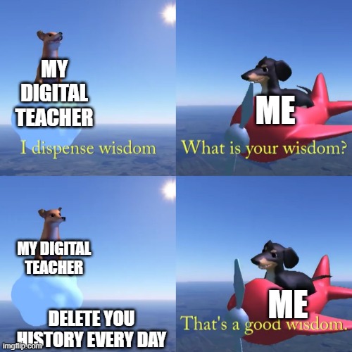 That's a good wisdom Imgflip