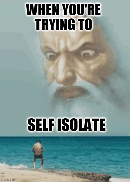 God is watching Imgflip