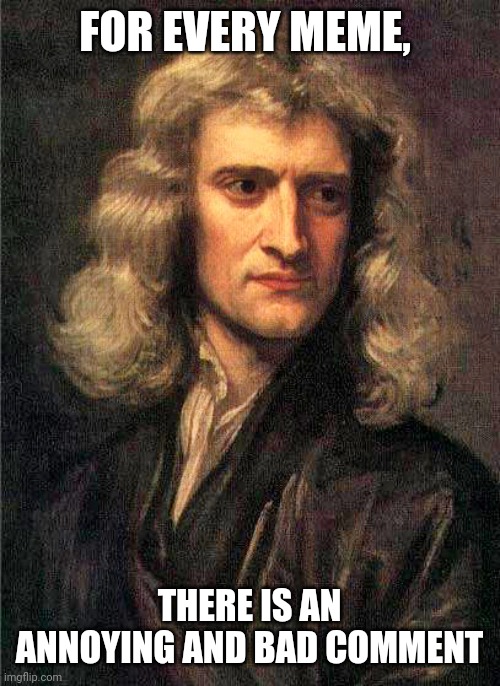 Newton's 3rd law Imgflip
