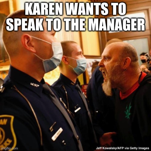 The new face of Karen Imgflip