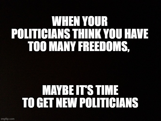 Time to clean house and senate Imgflip