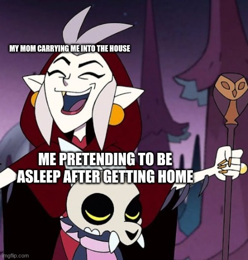 The Owl House Eda Carrying King Imgflip