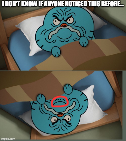 Grumpy Gumball Imgflip