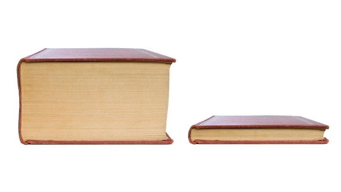 Tiny book vs Big book Blank Template Imgflip