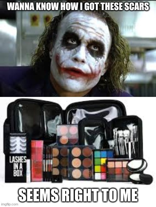 jokers scars Imgflip