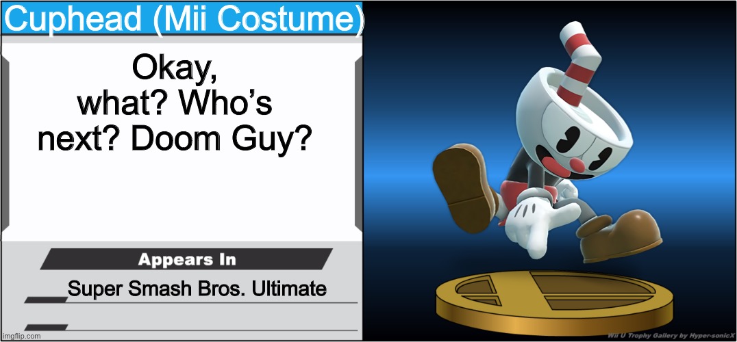 Smash Bros Trophy Imgflip