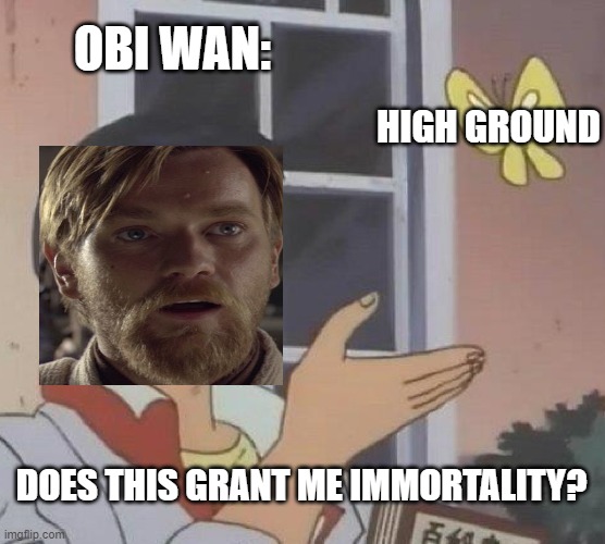 high ground Imgflip