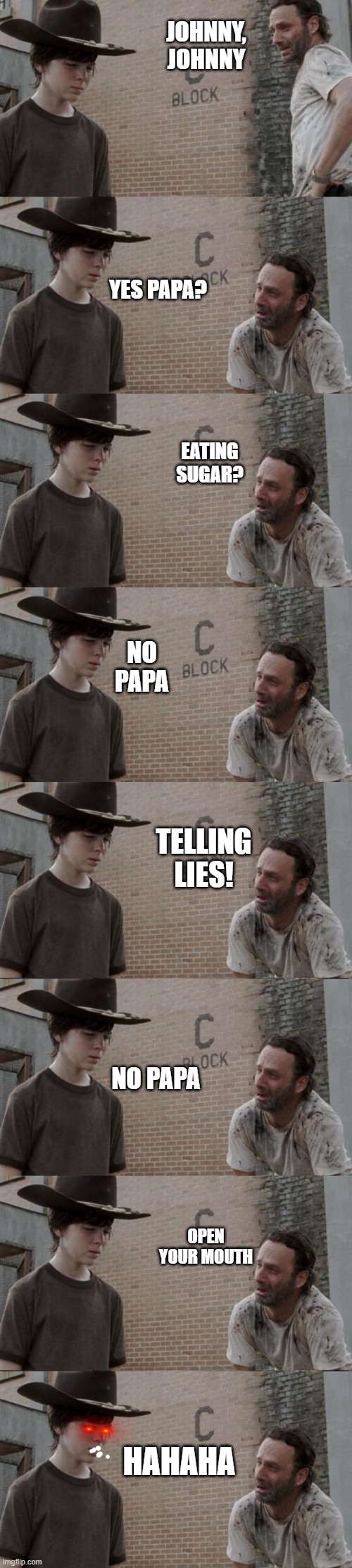 Image tagged in memes,rick and carl Imgflip