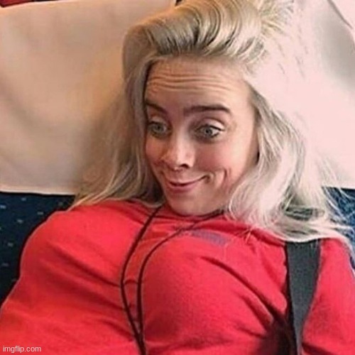 Image tagged in billie eilish,funny Imgflip