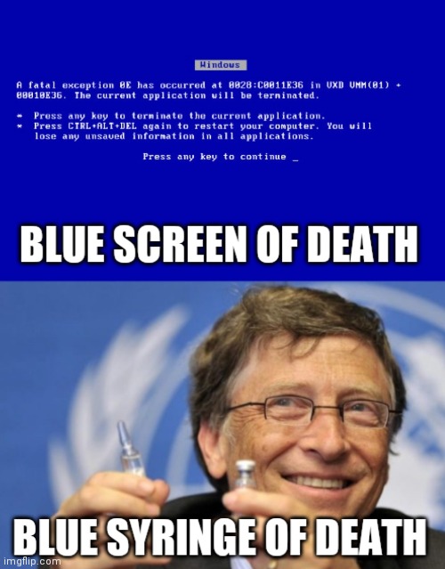 BSOD now and then Imgflip