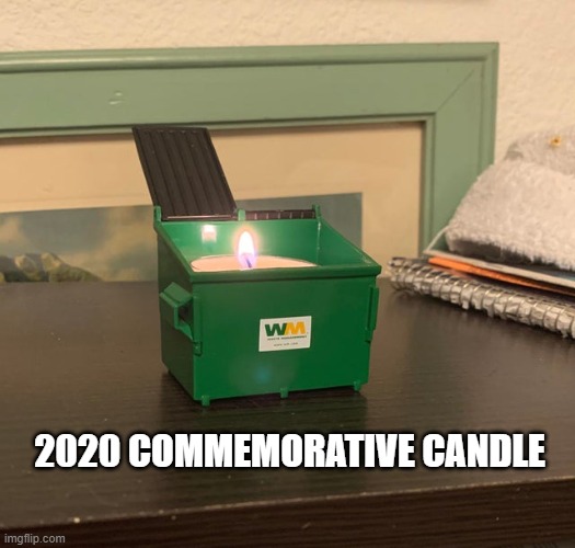 2020 commemorative candle Imgflip