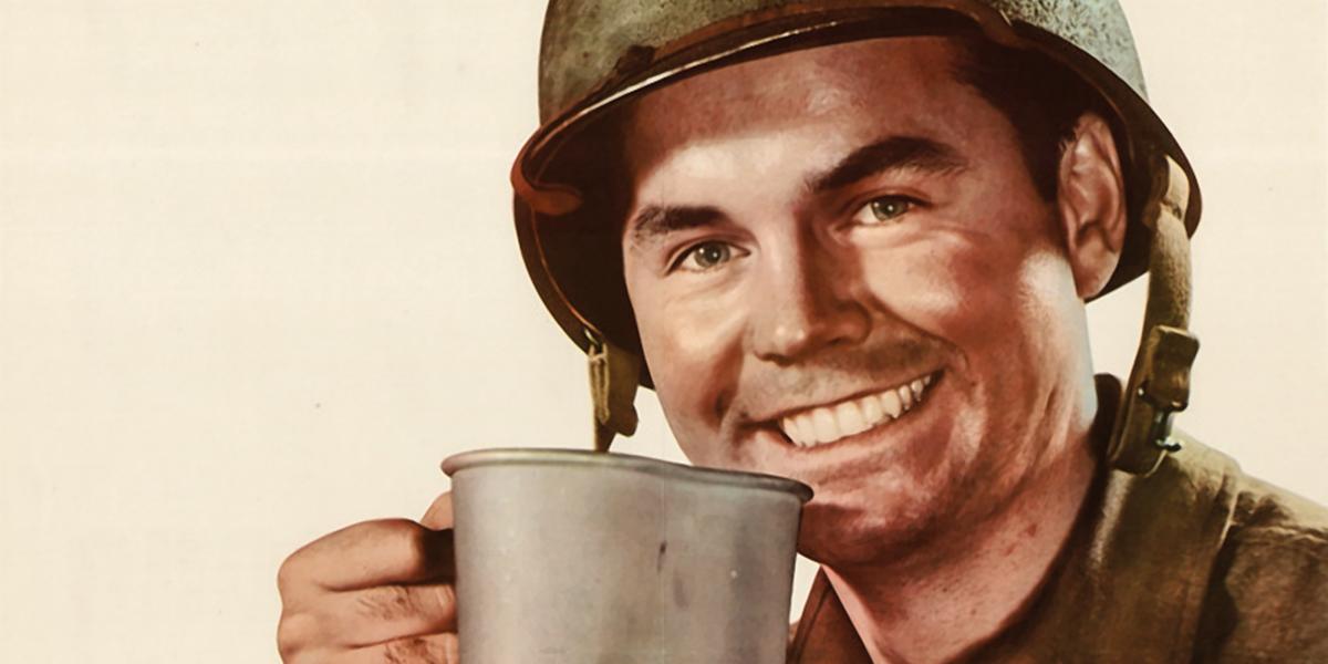 ww2 coffee guy Blank Template Imgflip