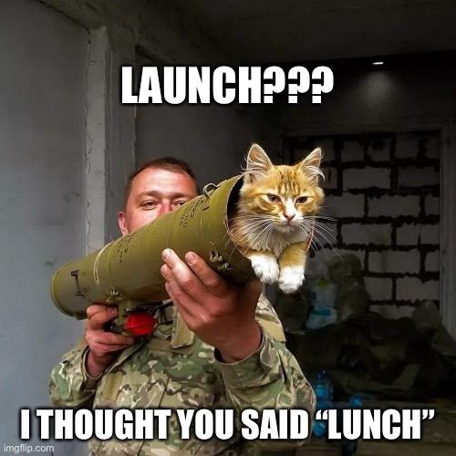 Launch not lunch Imgflip