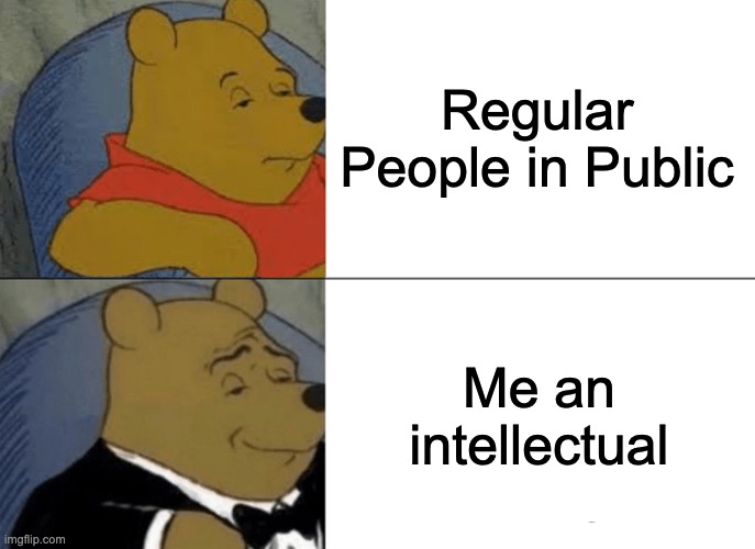 Regular Pooh Fancy Pooh Meme Imgflip