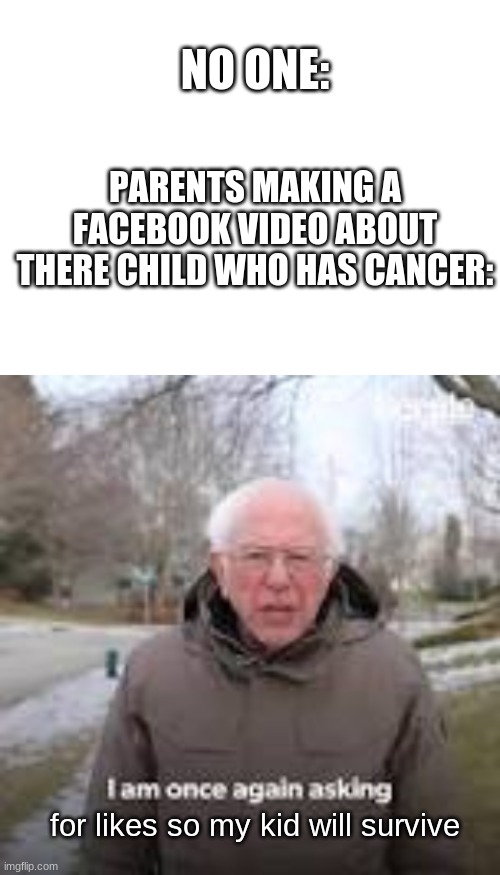 Parents asking for likes on facebook Imgflip