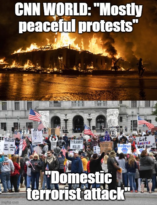 It's not easy being CNN... Imgflip