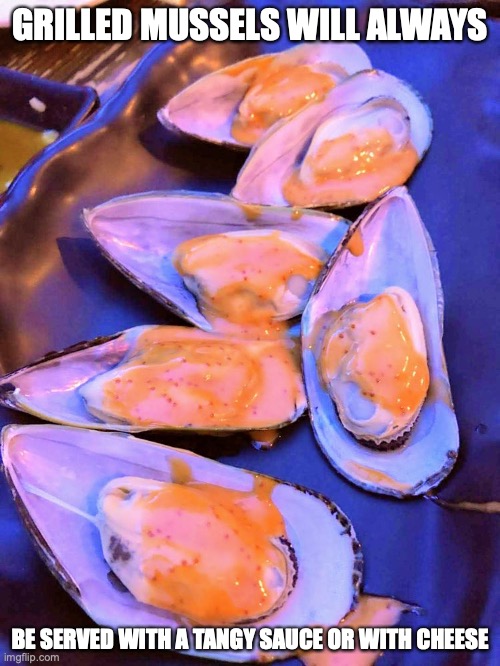 Grilled Mussels Imgflip