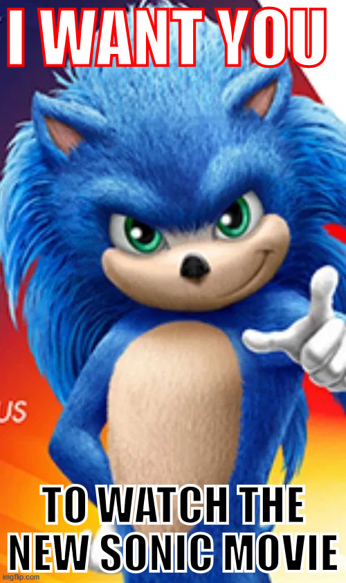 Image tagged in sonic movie Imgflip