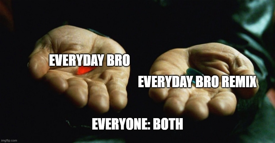 Red pill blue pill Imgflip