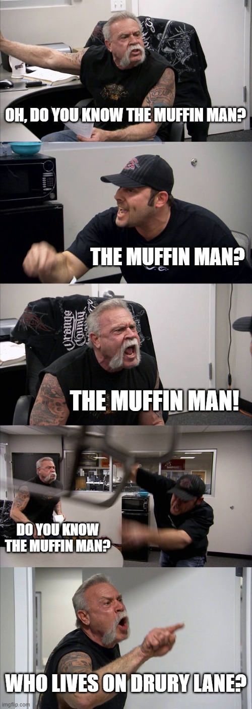 The Muffin Man Song Imgflip