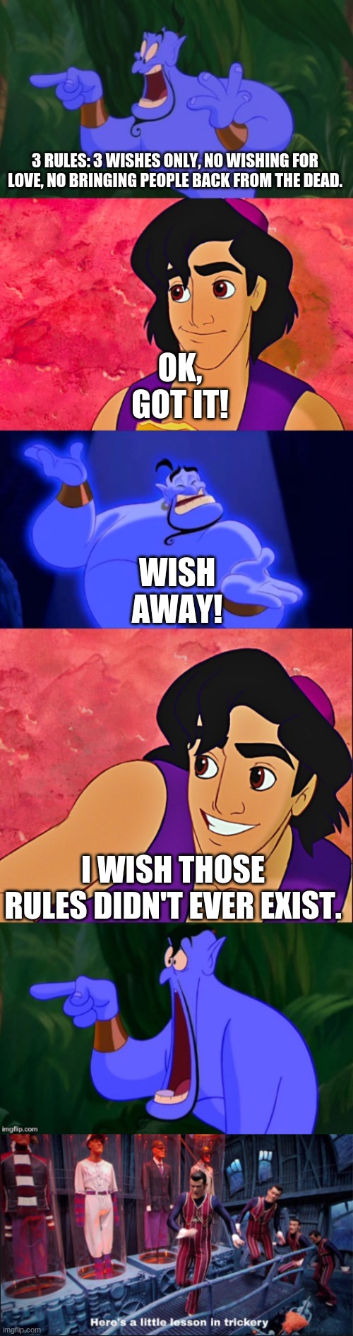 Aladdin is big brain Imgflip