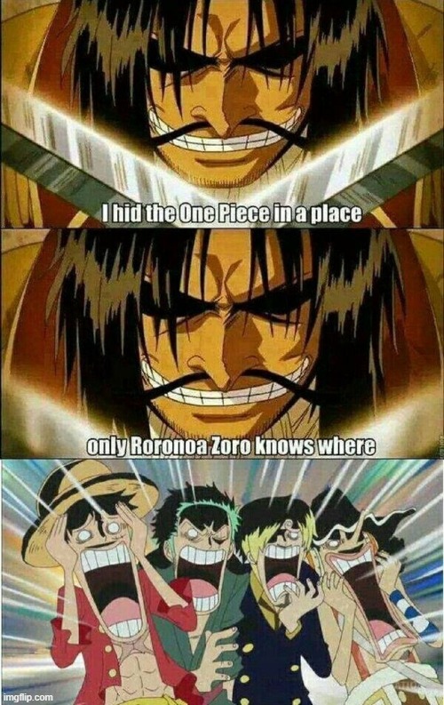 One Piece Zoro meme (not mine) Imgflip